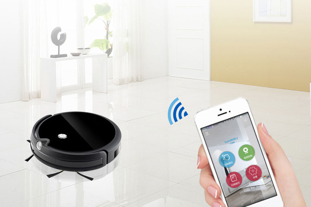 3rd Intelligent Sweeper Robot Whole House Planning With App,Camera,Silent,Self-charging