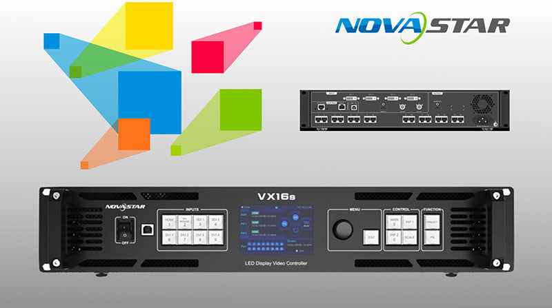 NOVASTAR VX16S and NOVAPRO UHD JR – LED Controller Store