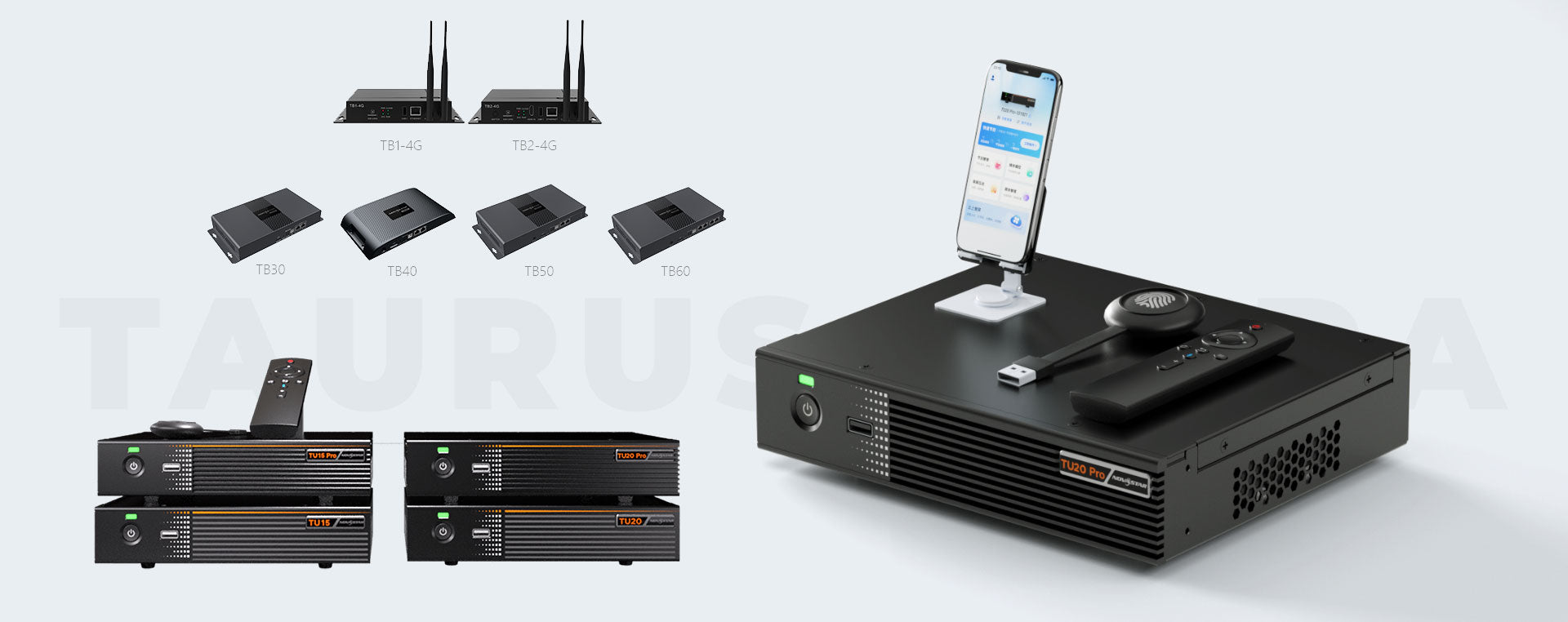Novastar Taurus Series Multimedia Player Usage Notes – LED