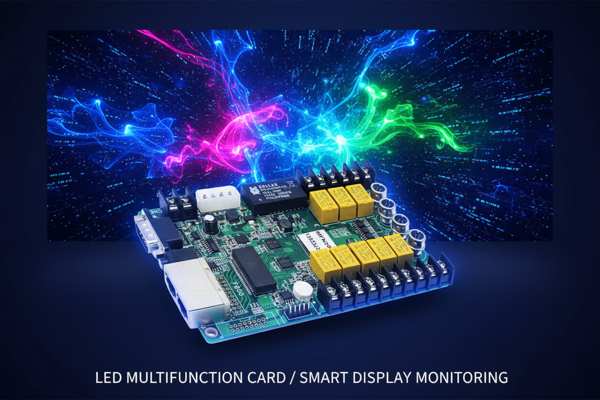 LED Multifunction Card for Display Monitoring & Control - Controller ...