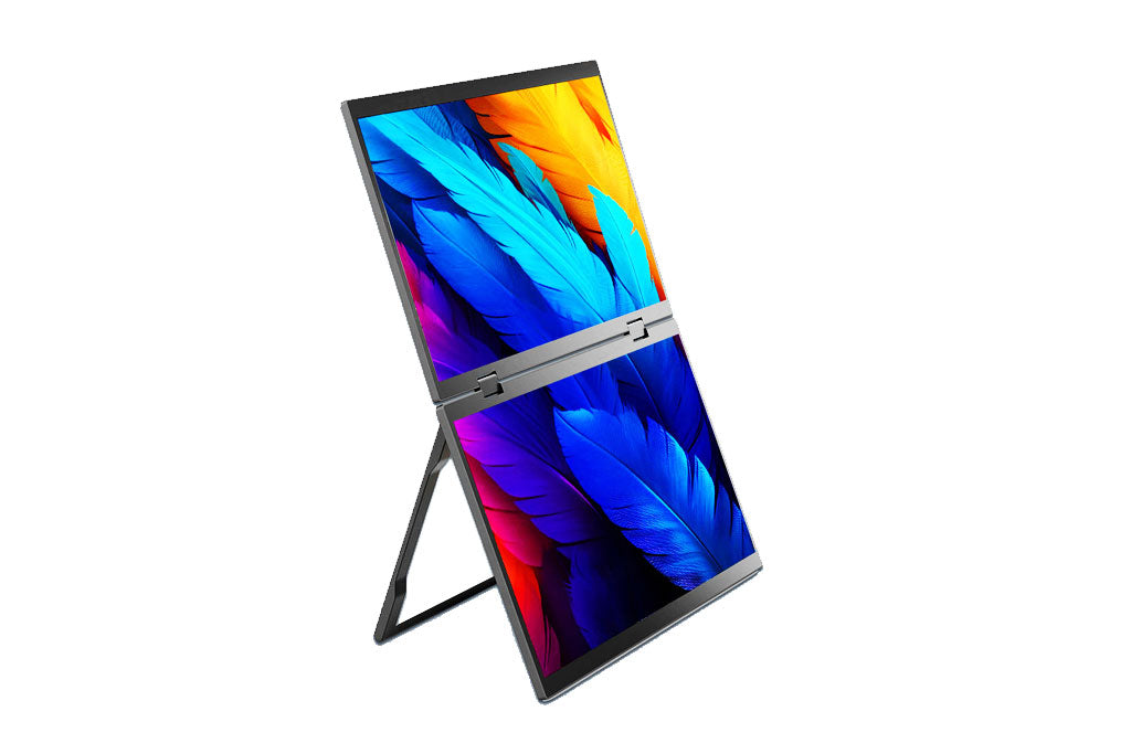 Gatefold Monitor 15.6” Folding Screen Portable Monitor For Extended Display – LED ...