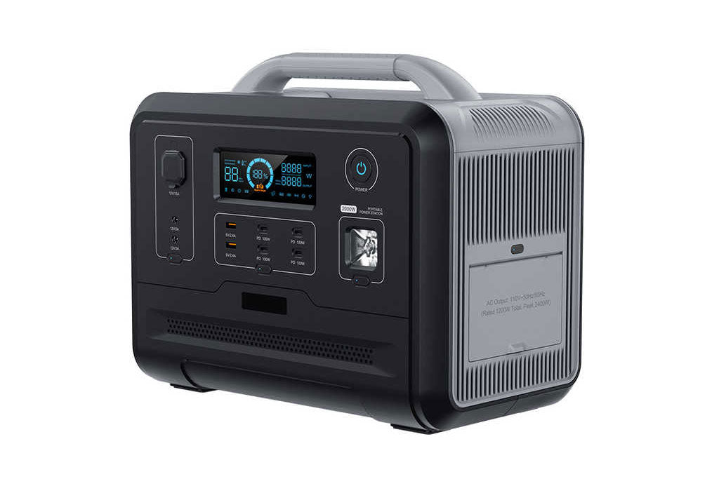 Custom portable power station 1200W outdoor solar power banks backup p ...