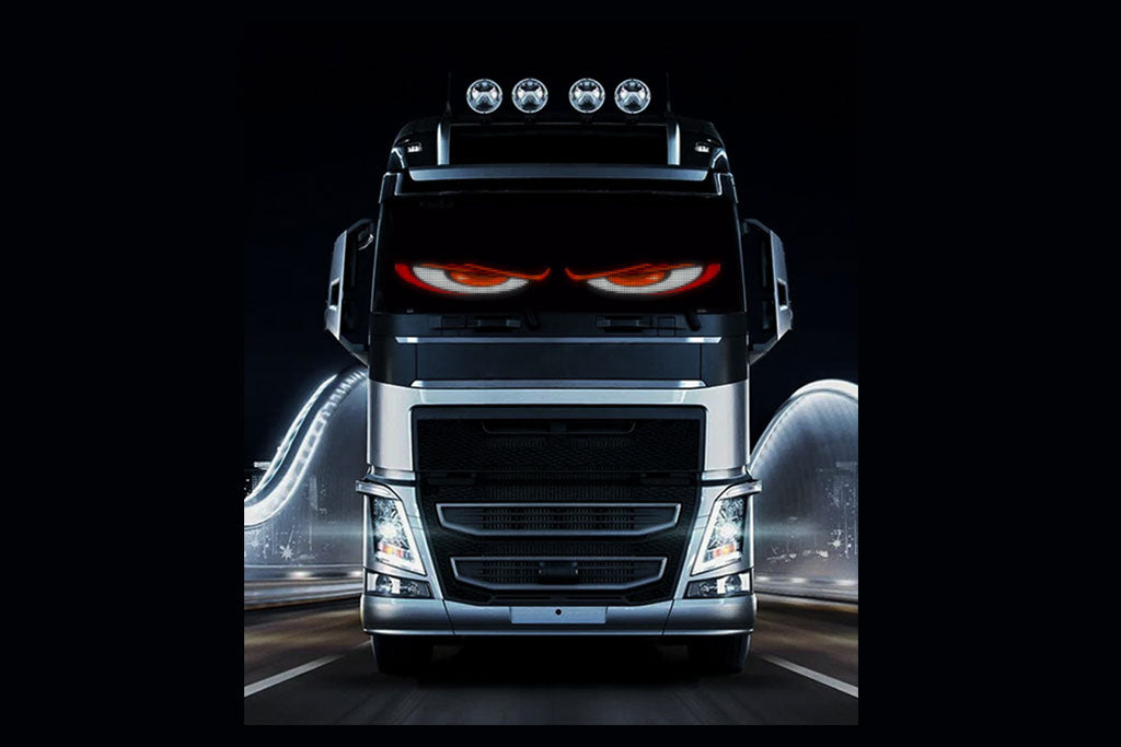 Devil's Eye LED Matrix Panel 21 inch 16*96 Dots Customizable Interactive LED Flexible Screen Mobile App Controlled