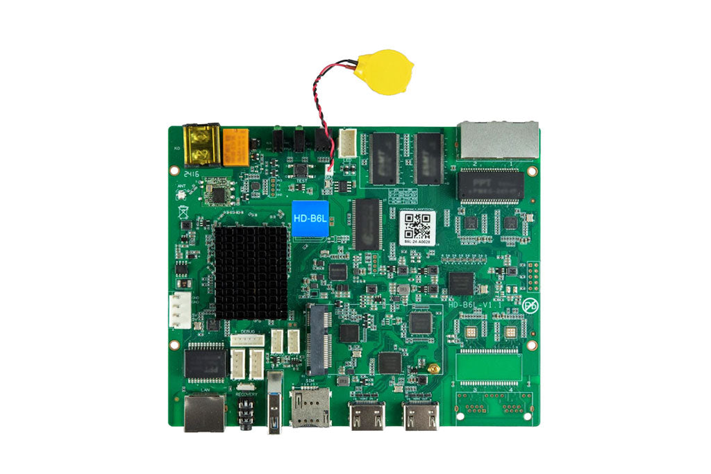 Multimedia Display Controller Huidu Advertising Machine Special LED Display Controller HD-B6L LED Mu ...