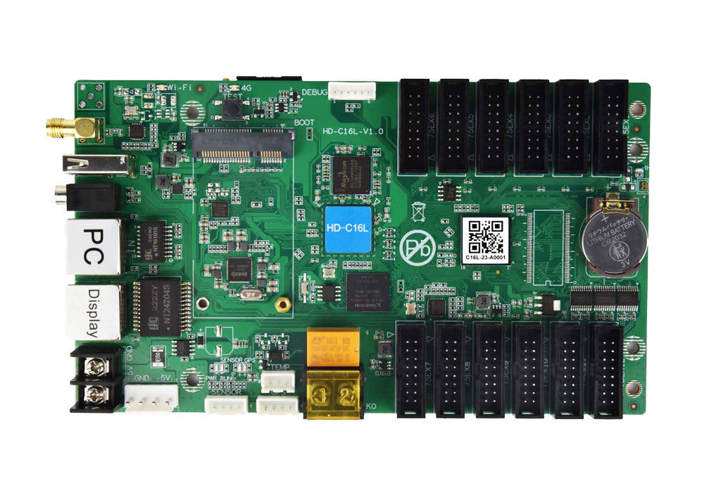 Huidu Asynchronous LED Display Controller HD-C16L C08L LED Multimedia ...