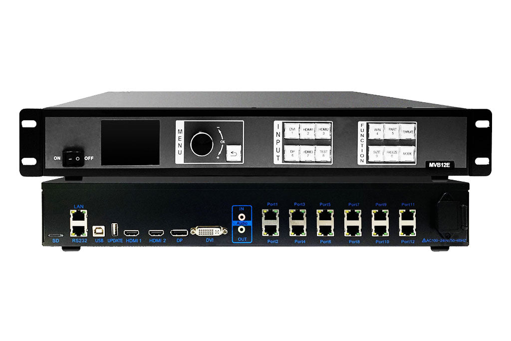 Led Processor Rack Mooncell MVB12E LED Video Processor 2IN1 LED Display Controller – LED ...