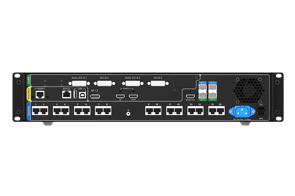 Led Processor Novastar Novastar K16 2-in-1 4K LED Video Processor LED Display Controller(Chin ...