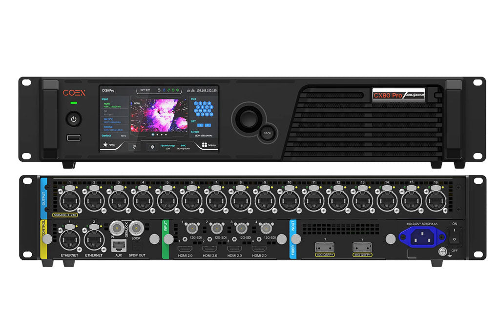 Novastar Led Control NovaStar COEX Control System CX80/40 Pro 8K LED Controller CA50E 5G Re ...