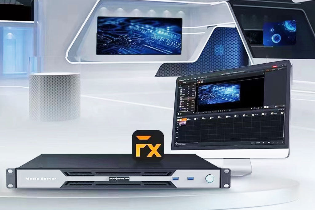 Multimedia Server NovaStar ET1S ET Series 4K LED Display Screen Video Multimedia Server ...