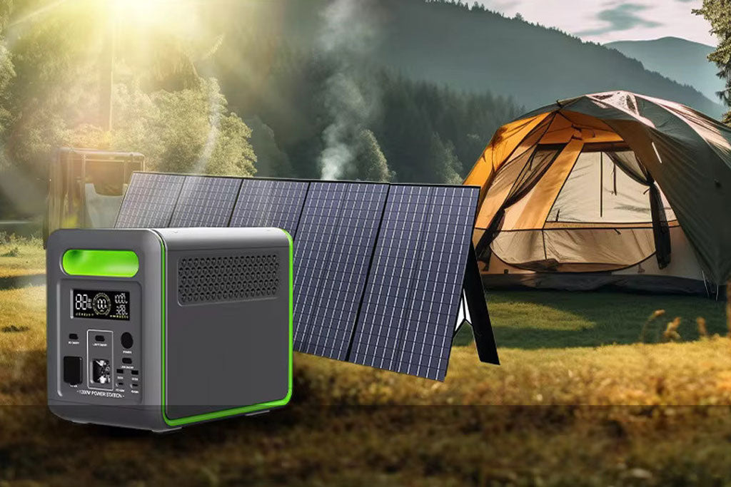 Outdoor solar power station 1200W Power Banks & Power Station