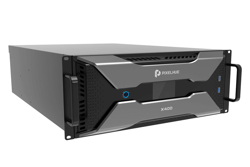 Pixelhue X MARKS The Future X400 LED Display Screen Video Multimedia Server