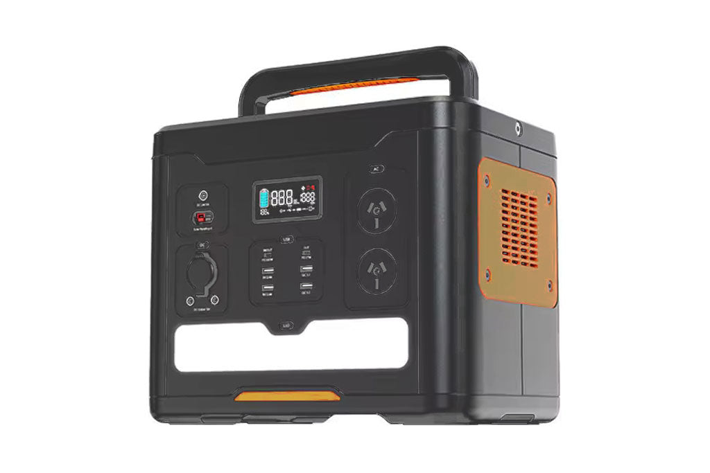 Unidirectional lithium iron phosphate 1500W outdoor portable energy storage power bank station