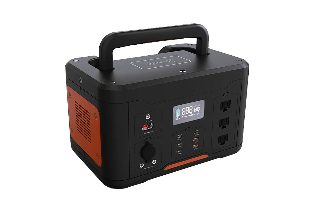 Unidirectional ternary lithium 1000W Lithium portable power back station