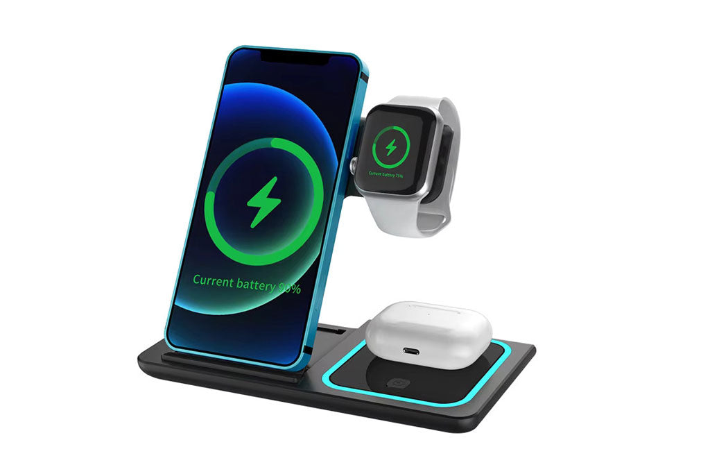 Wireless Charger Fast Charging 3 in 1 Wireless Charging Station