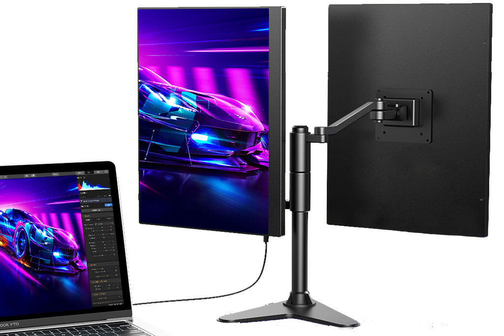 16 inch 2K Portable Monitor 100% sRGB IPS Display HDMI USB C for Laptop Mac PS 4 5 Phone