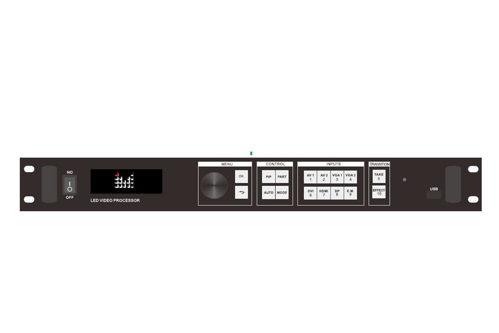 Magnimage Led Controller Magnimage LED-550D Series LED Display Controller 550D 550DS LED Video ...