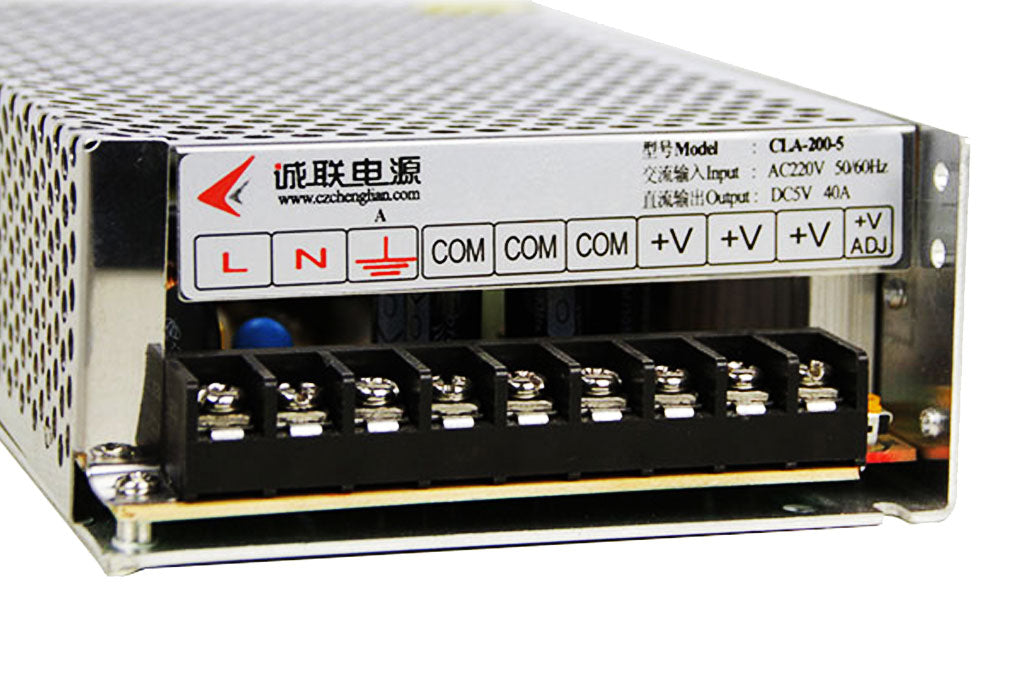 CL LED Displays Power Supply CLA-200-5 5V40A Low Profile LED Power Sup ...