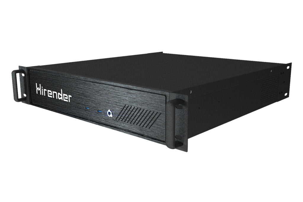 Hirender 2UPro Media Servers Large Size Screen LED Display Graphics System