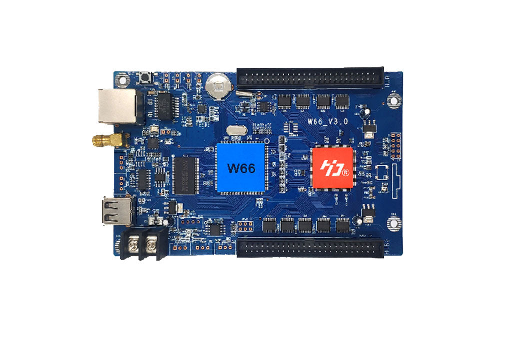 Huidu Led Huidu HD-W Series Wi-Fi Single-Daul Color LED Controller Card HD-W66 W ...