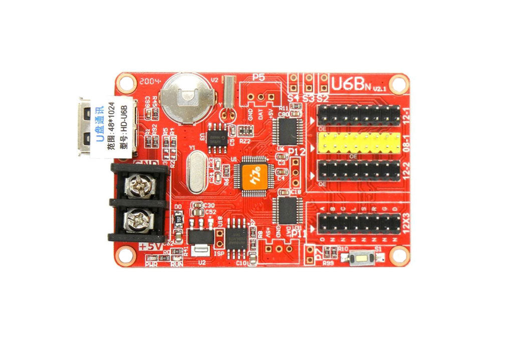 Huidu Single-dual Color U-disk Series LED Controller Card HD-U64A U63 ...