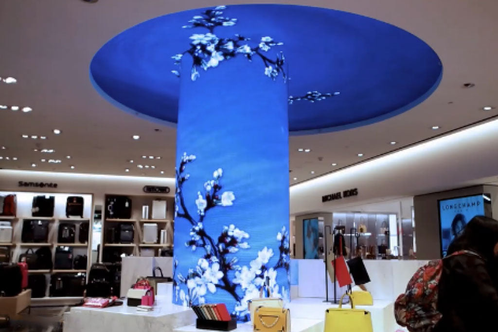 Гнучкі LED екрани відкривають нові горизонти в дизайні інтер'єрів