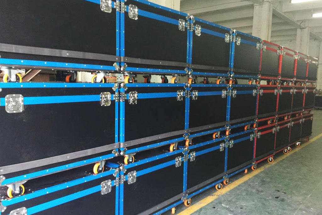 FC1000XA 6-Panel Flight Case for 500x1000 Panels