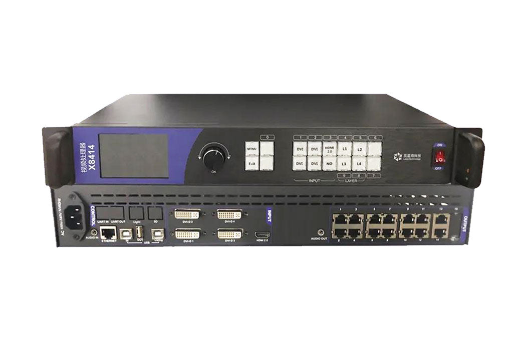 Linsn X8414 2-in-1 4-image LED Video Processor