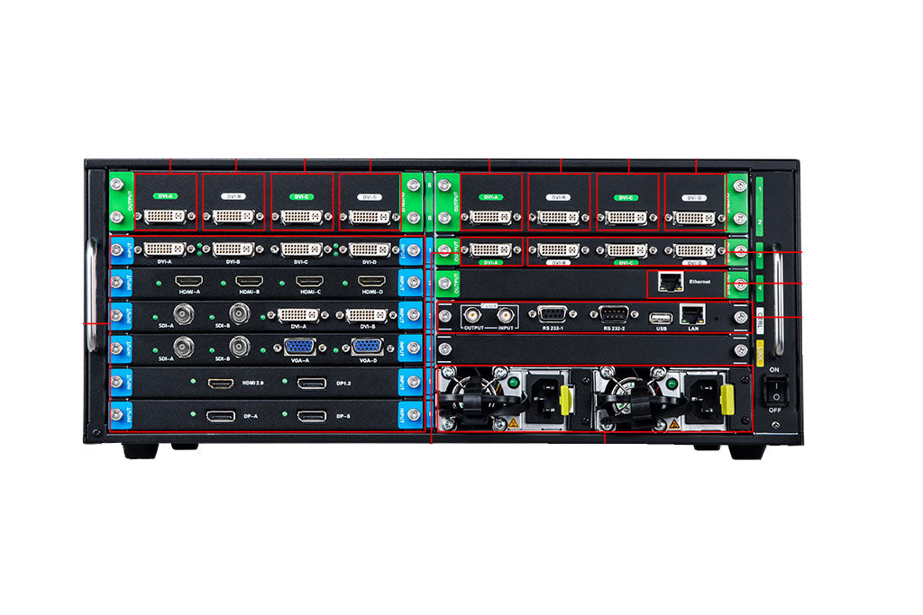Magnimage MIG-ES6000 Series Video Seamless Switcher – LED Controller Store