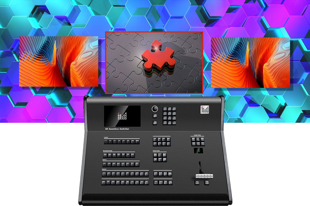 Magnimage MIG-EC90 4K Seamless Switcher Led Video Processor Console ...