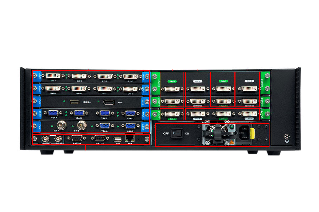 Magnimage MIG-ES5000 Series Video Seamless Switcher – LED Controller Store