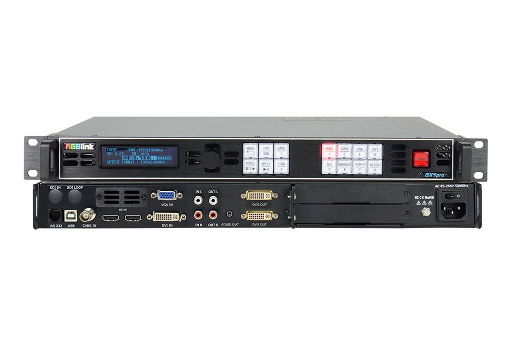 Led Display Controller Rack RGBlink 1 Series LED Video Processor GX4pro LED Display Controller ...