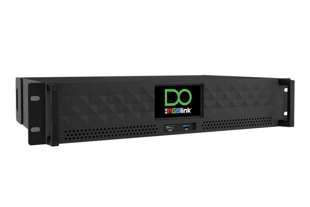 Led Screen Switcher RGBlink D8 8K Presentation Scaler & Switcher LED Video Processor LED D ...