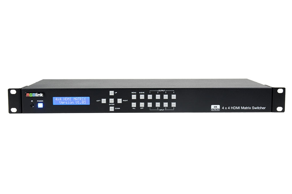 RGBlink DXP H0404 HDMI 4 Input 4 Output Video Matrix Switcher 4K