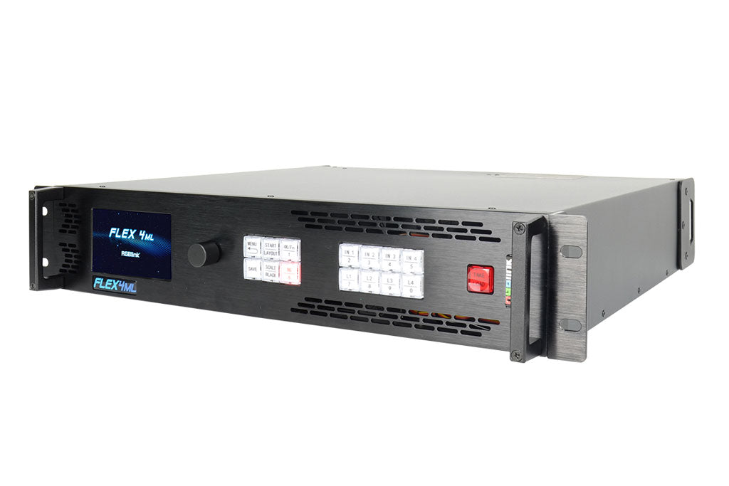 Led Display Controller Rack RGBlink FLEX Series LED Video Processor Flex4ml LED Display Controller ...