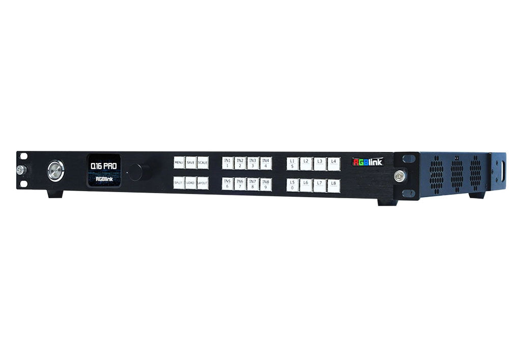 Led Video Process Rig RGBlink Q Series LED Video Processor Q16pro-1U 4K Multi-layer Videowal ...