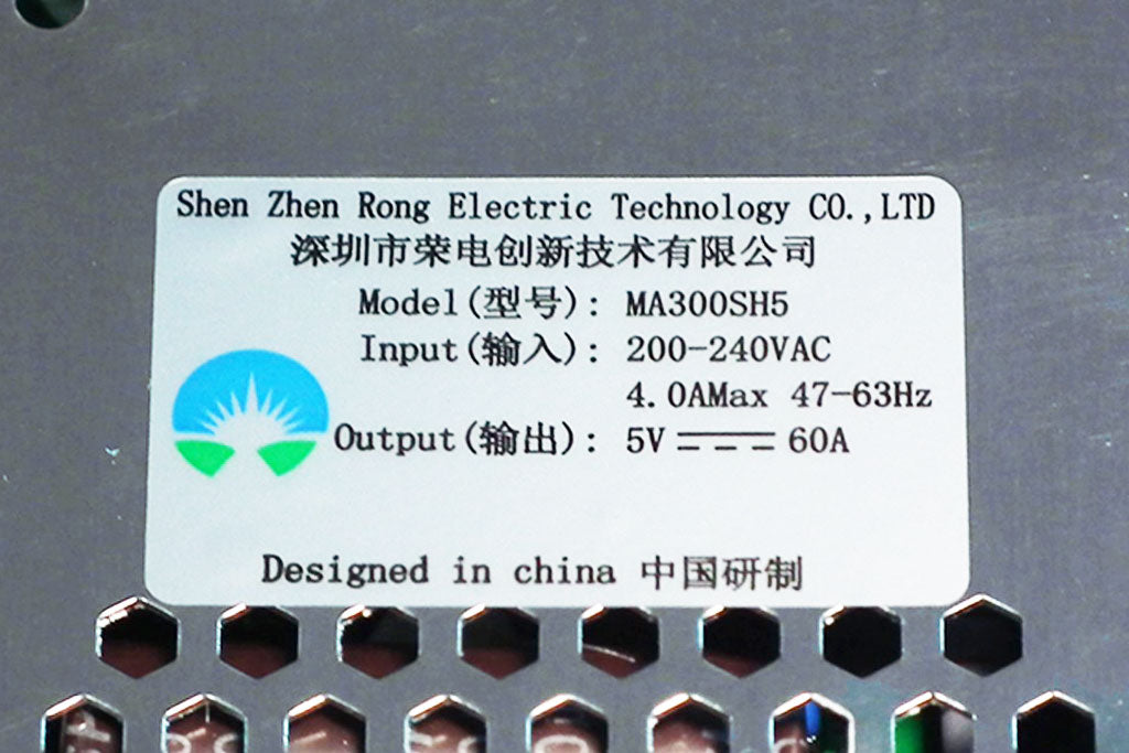 Rong-Electric MA300SH5 LED Displays Power Supply